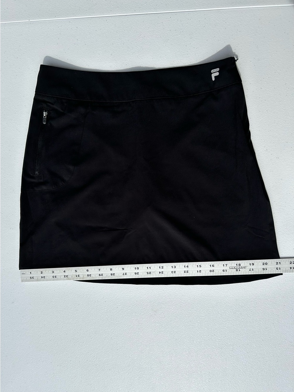 Fila Sport Black Athletic Skort Tennis Golf Skirt Size S - Picture 3 of 10
